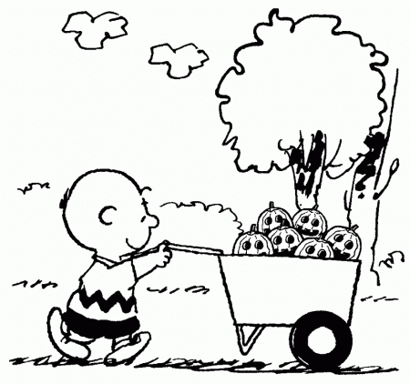 9 Pics of Charlie Brown Halloween Coloring Pages - Charlie Brown ...