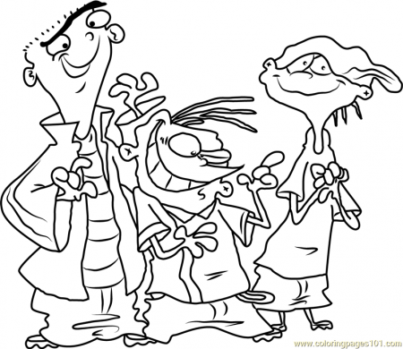 Edd n Eddy Coloring Page for Kids - Free Ed, Edd n Eddy Printable Coloring  Pages Online for Kids - ColoringPages101.com | Coloring Pages for Kids