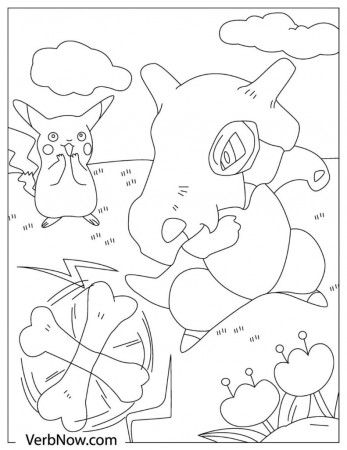 Free POKEMON Coloring Pages for Download (PDF) - VerbNow