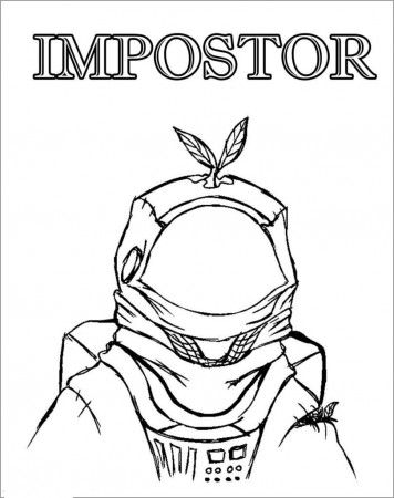 Among Us Importor Coloring Page - ColoringBay