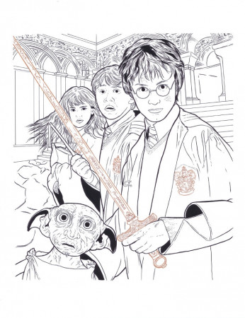 Illustration Harry Potter Book Art - Illustration of Many Recent Choices