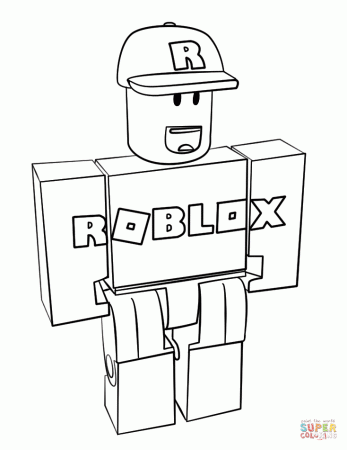 Roblox Guest coloring page | Free Printable Coloring Pages