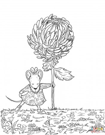 Chrysanthemum coloring pages | Free Coloring Pages