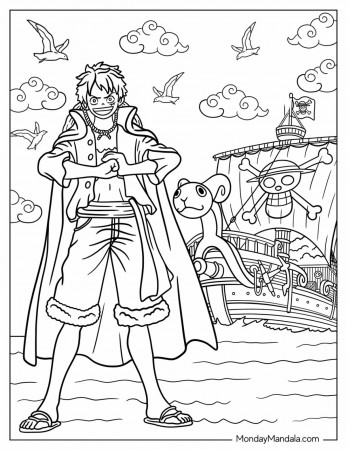 20 Luffy Coloring Pages (Free PDF ...