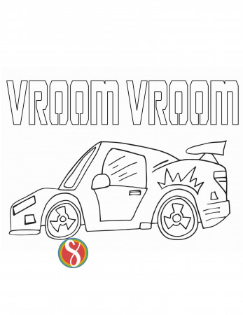 Free Simple Car Coloring Pages ...