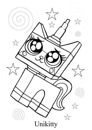 Lego Unikitty Coloring Pages - #coloring #pages #unikitty ...