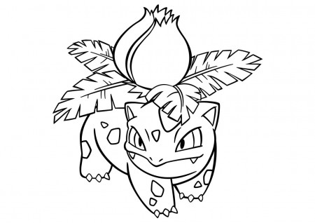 002 Ivysaur in 2020 | Pokemon coloring pages, Coloring pages ...
