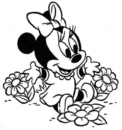 Cute Baby Cartoon - Coloring Pages for Kids and for Adults