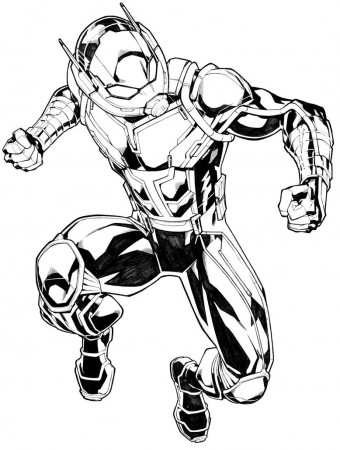 Ant Man Coloring Pages - Best Coloring Pages For Kids