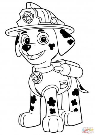 Kids Coloring Pages Paw Patrolable Easter Mighty Pups Free – azspring
