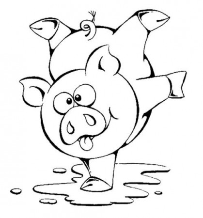 Cute Pig Coloring Pages For Toddlers | Cute coloring pages, Butterfly coloring  page, Coloring pages