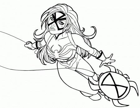 12 Pics of Women Of Marvel Coloring Pages - Marvel Spider-Woman ...