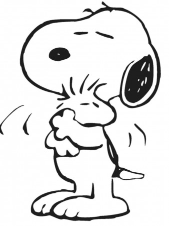 11 Pics of Snoopy Coloring Pages Love - Snoopy Valentine's Day ...