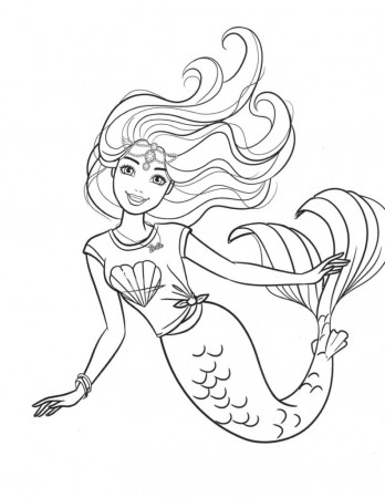 Barbie coloring pages. Print for girls | WONDER DAY — Coloring pages for  children and adults