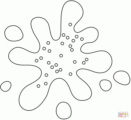 Slime coloring page | Free Printable Coloring Pages