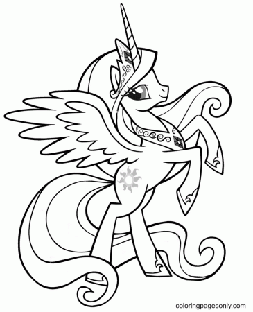 My Little Pony Coloring Pages - Coloring Pages For Kids And Adults