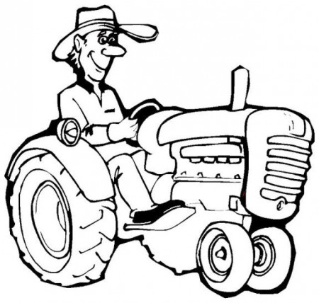 Drawing Farmer #96153 (Jobs) – Printable coloring pages
