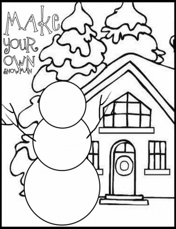 Christmas Coloring Pages For First Graders - High Quality Coloring ...