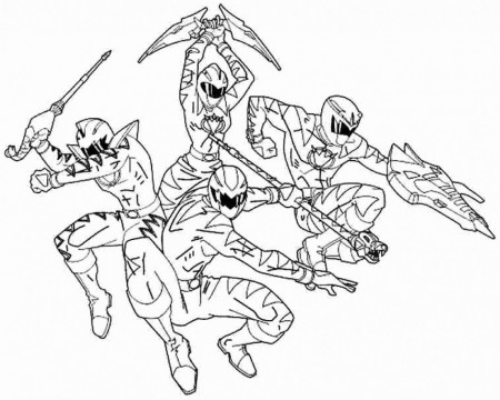 Power Ranger Coloring Pages Power Ranger Coloring Pages Power ...