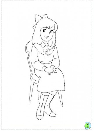 Heidi Coloring pages- DinoKids.org
