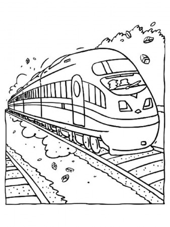 Train coloring pages. Download and print train coloring pages