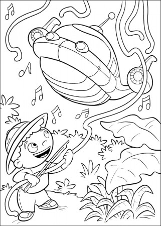 Free Printable Little Einsteins Coloring Pages. Get ready to learn!