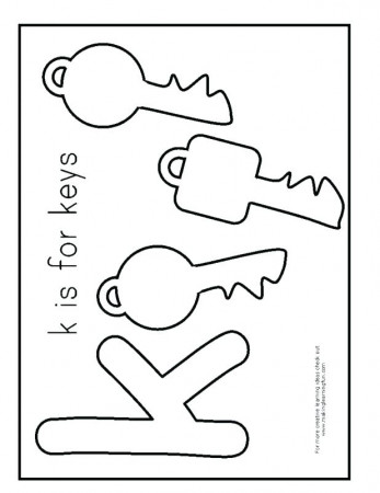 Key Coloring Page Printable Key Coloring Page Key Coloring - Antidiler