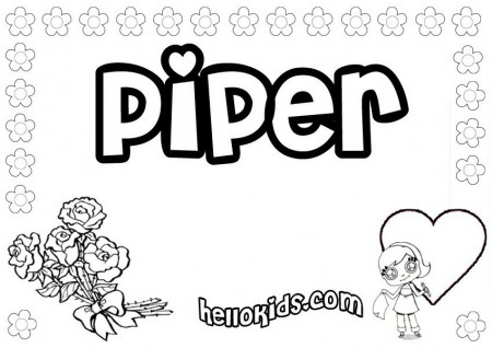 Piper coloring pages - Hellokids.com