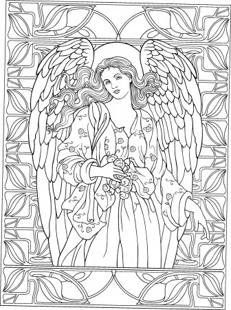 Remarkable Angel Coloring For Adults Inspirations Angel Coloring Pages  Coloring page tow truck coloring bird coloring dinosaur drawing color color  by number addition worksheets lol pets pictures to colour Be smart people