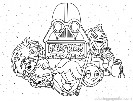 Angry Birds Star Wars Coloring Pages | Only Coloring Pages