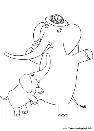 Mama Mirabelle Coloring Page