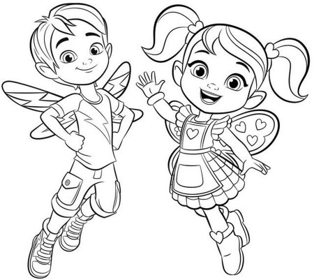 Butterbean's Cafe Coloring Pages - Best coloring pages