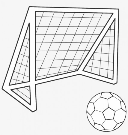 Football Goal Png - Soccer Goal Coloring Page Transparent PNG - 1180x1186 -  Free Download on NicePNG
