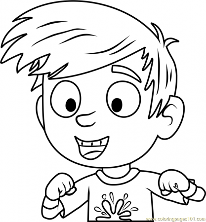 Pound Puppies Chucky Coloring Page for Kids - Free Pound Puppies Printable Coloring  Pages Online for Kids - ColoringPages101.com | Coloring Pages for Kids