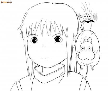 Spirited Away Coloring Pages - Printable Coloring Pages