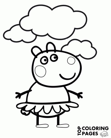 Printable Suzy the sheep coloring page - Topcoloringpages.net