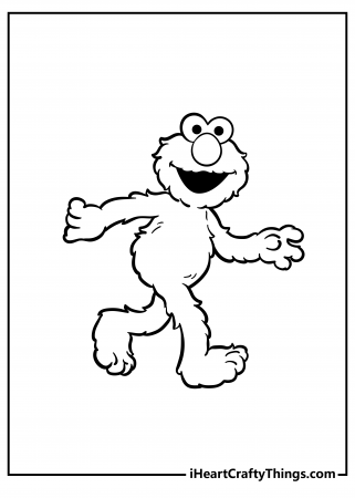 Printable Elmo Coloring Pages (Updated 2023)