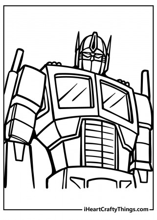 Printable Transformers Coloring Pages (Updated 2023)
