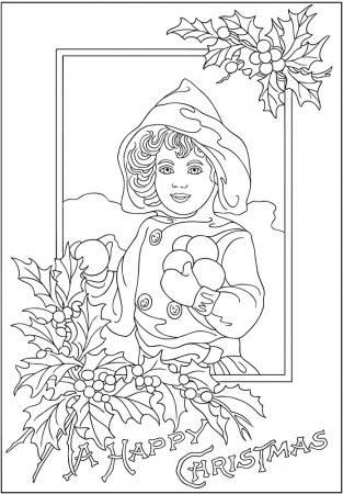 Amazon.com: Creative Haven Vintage Christmas Greetings Coloring Book  (Creative Haven Coloring Books): 9780486791890: Noble, Marty: Books