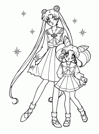 Sailor Moon Coloring Pages Â» Coloring Pages Kids