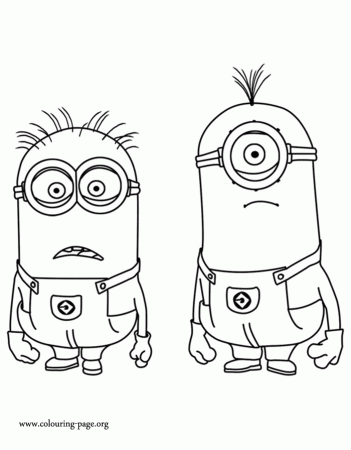 Minions - Minions coloring page