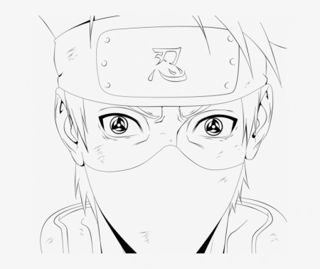 Naruto Kakashi Coloring Page - Kakashi Hatake Coloring Pages ...