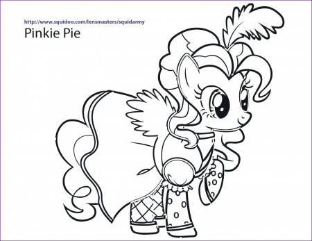 Coloring Pages : Pinky Pie Coloring Pages Pinkie ...