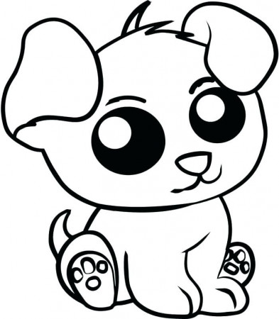 Cute Animal Coloring Pages - Best Coloring Pages For Kids | Puppy coloring  pages, Cute coloring pages, Animal coloring pages
