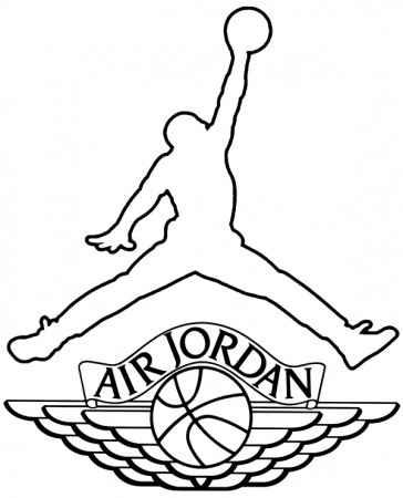 Logo Air Jordan drawing ...
