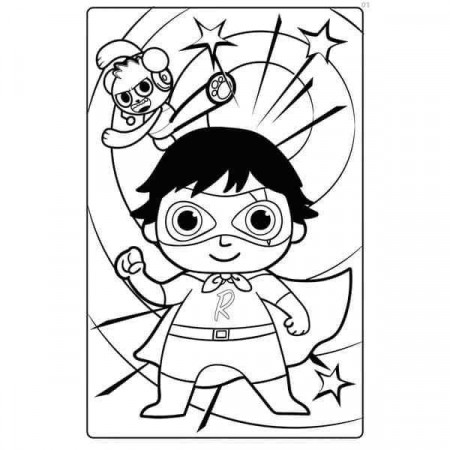 Amazing Ryans World Coloring Pages - Coloring Cool