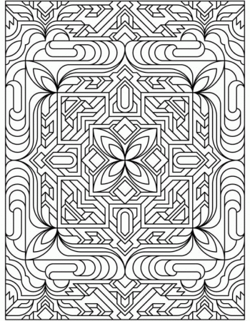 Tessellations Coloring Pages Printable - High Quality Coloring Pages