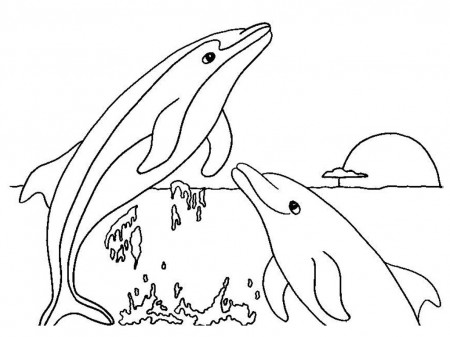 Free Printable Dolphin Coloring Pages For Kids #2397 Mermaid Dolphin  Coloring Pages ~ Coloringtone Book