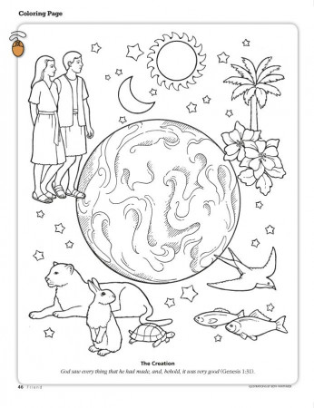 Printable Coloring Pages from the Friend a link to the lds friend coloring  page with lo… | Sunday school coloring pages, Creation coloring pages, Lds coloring  pages