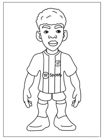 XNUMX+ Latest Lamine Yamal Coloring Pages | Free Printables